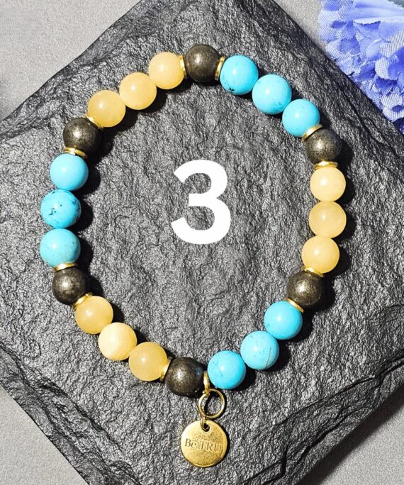 Numerology Bracelet for Missing Number 3