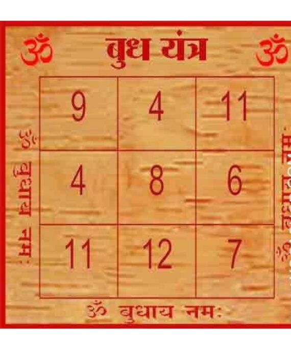 Budh Yantra (Copper 3x3inch)