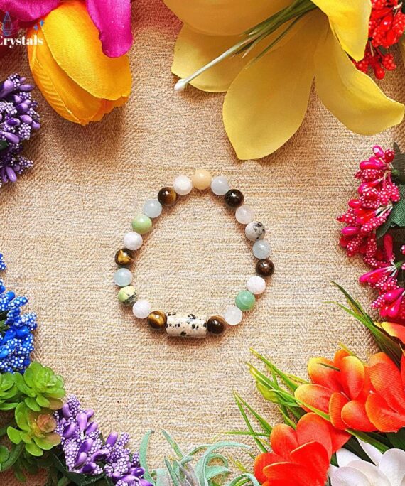 Gemini Zodiac/ Birth Stone Bracelet