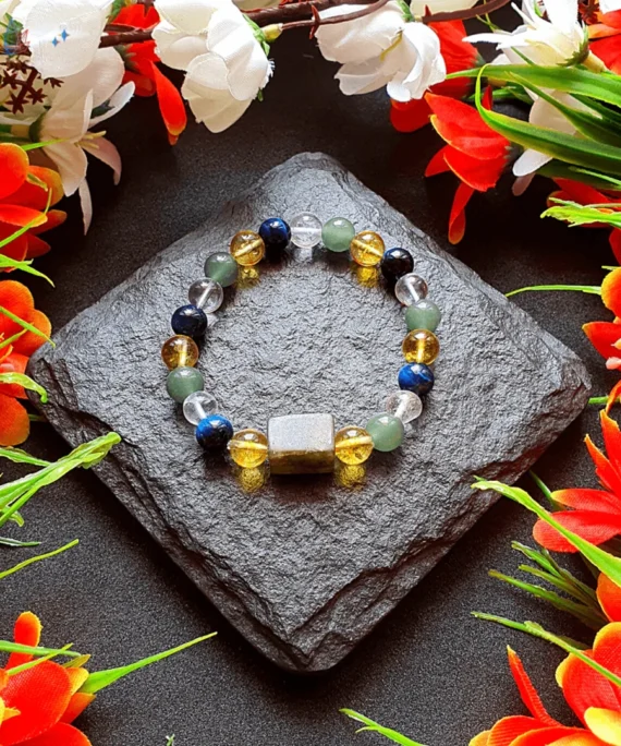 Libra Zodiac / Birth Stone Bracelet